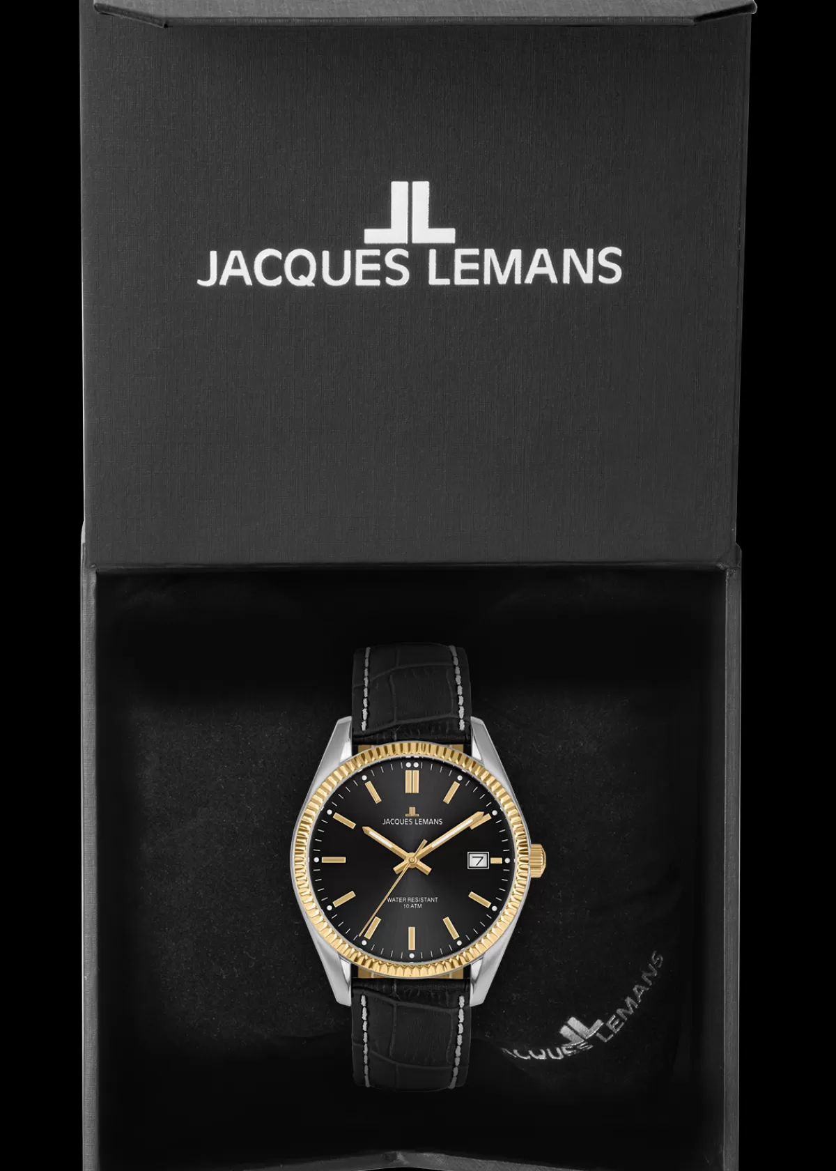 Flash Sale Jacques Lemans Derby 50-3U Herrenuhr Ø 40,0mm