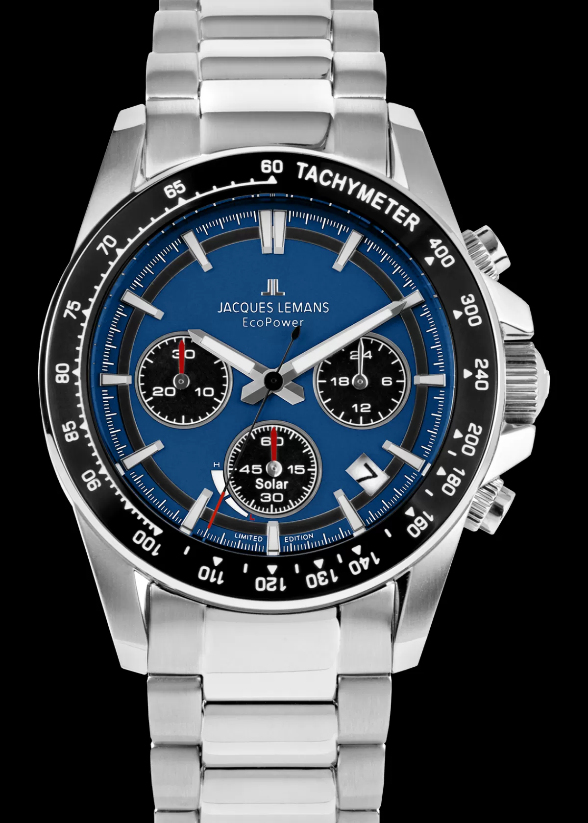 Best Jacques Lemans Eco Power 50-1C Herrenuhr Ø 42,0mm