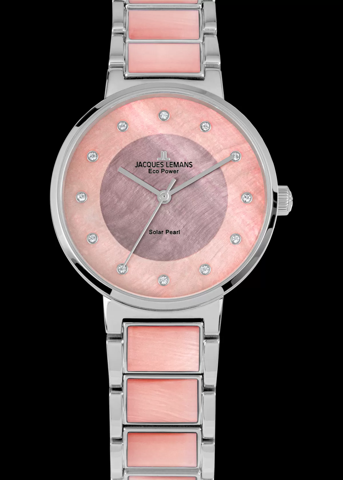 Fashion Jacques Lemans Eco Power 1-2108D Damenuhr Ø 34,0mm