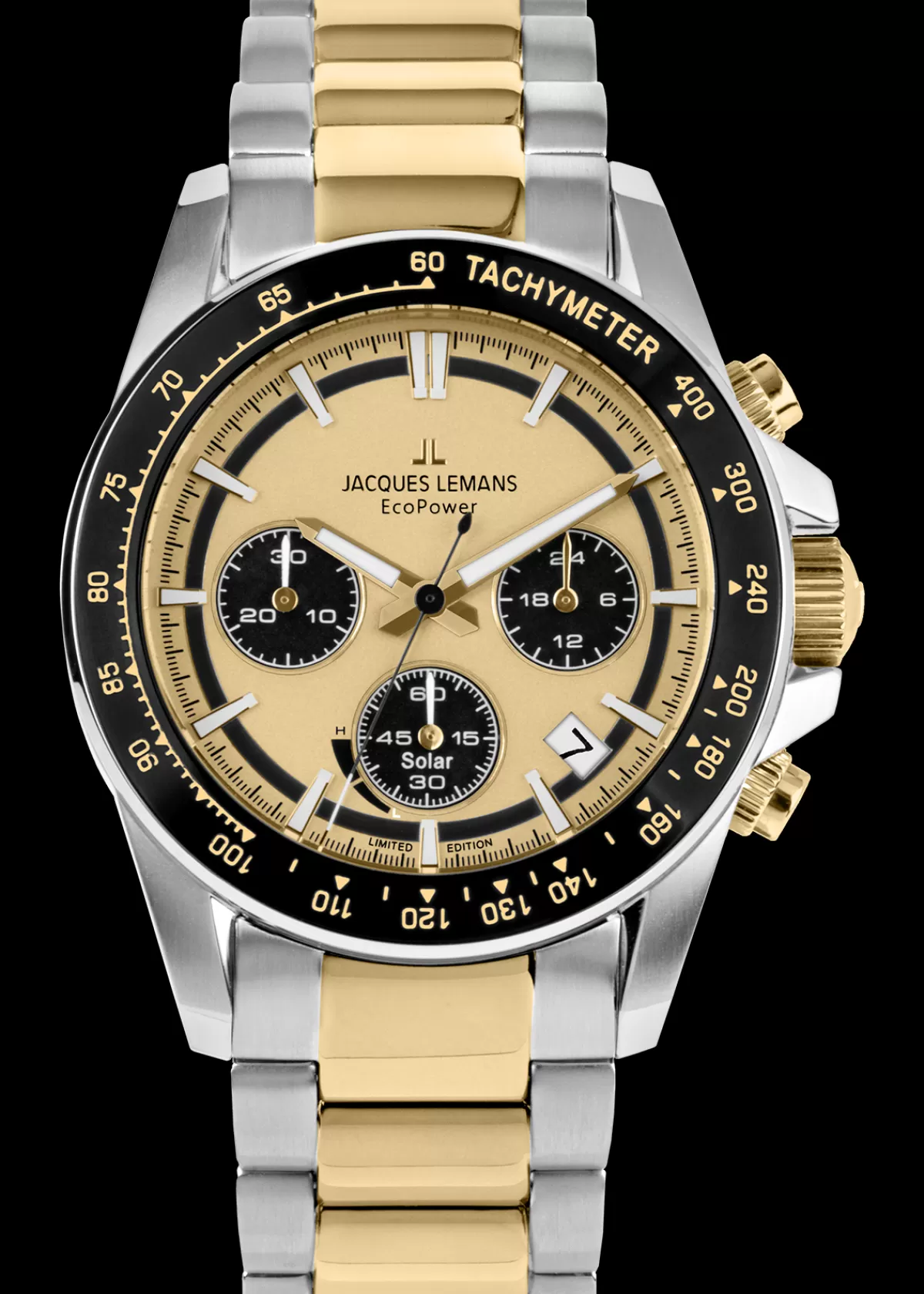 Outlet Jacques Lemans Eco Power 50-1D Herrenuhr Ø 42,0mm