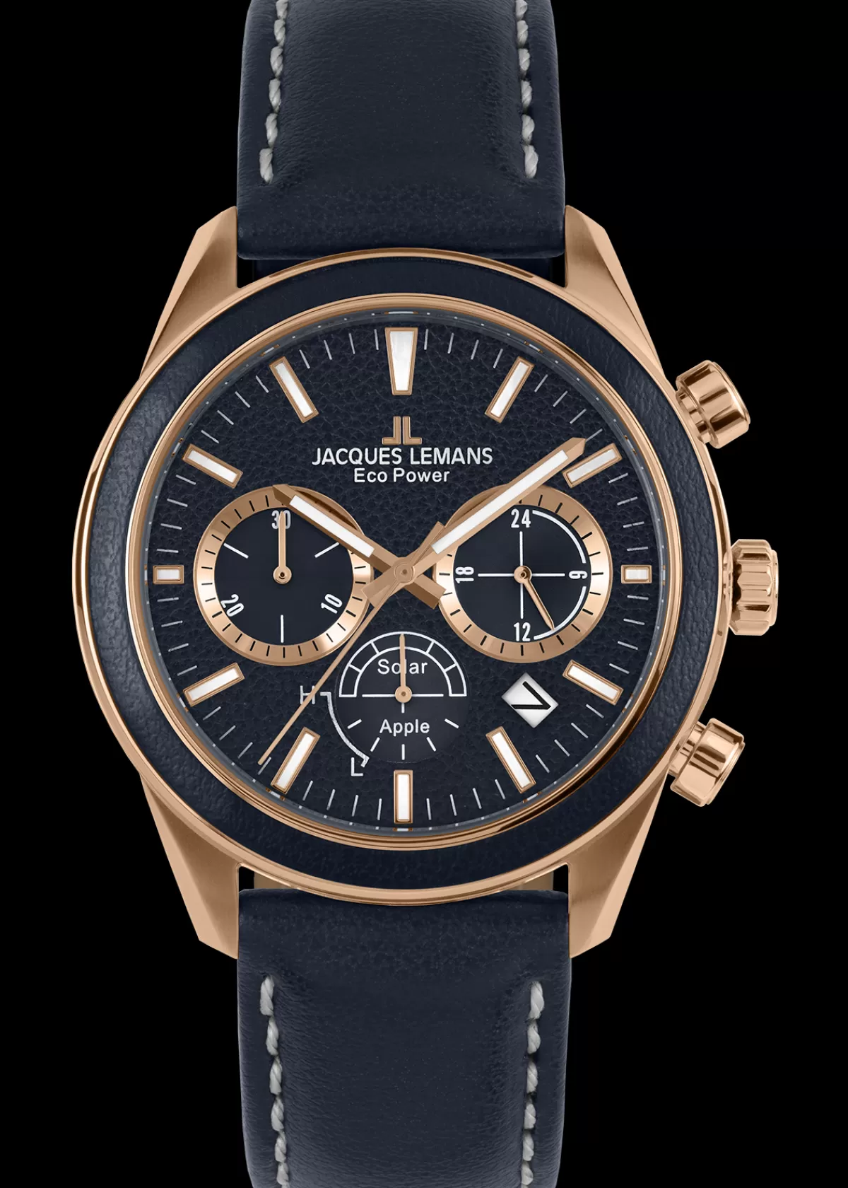 Discount Jacques Lemans Eco Power 1-2115E Herrenuhr Ø 44,0mm