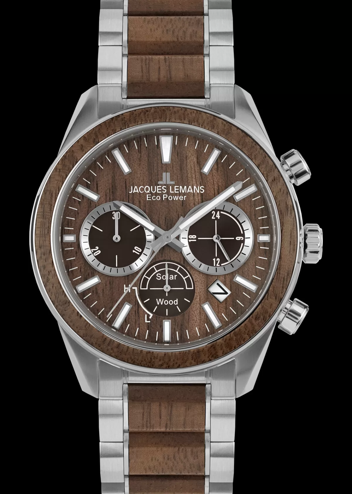 Outlet Jacques Lemans Eco Power 1-2115J Herrenuhr Ø 44,0mm