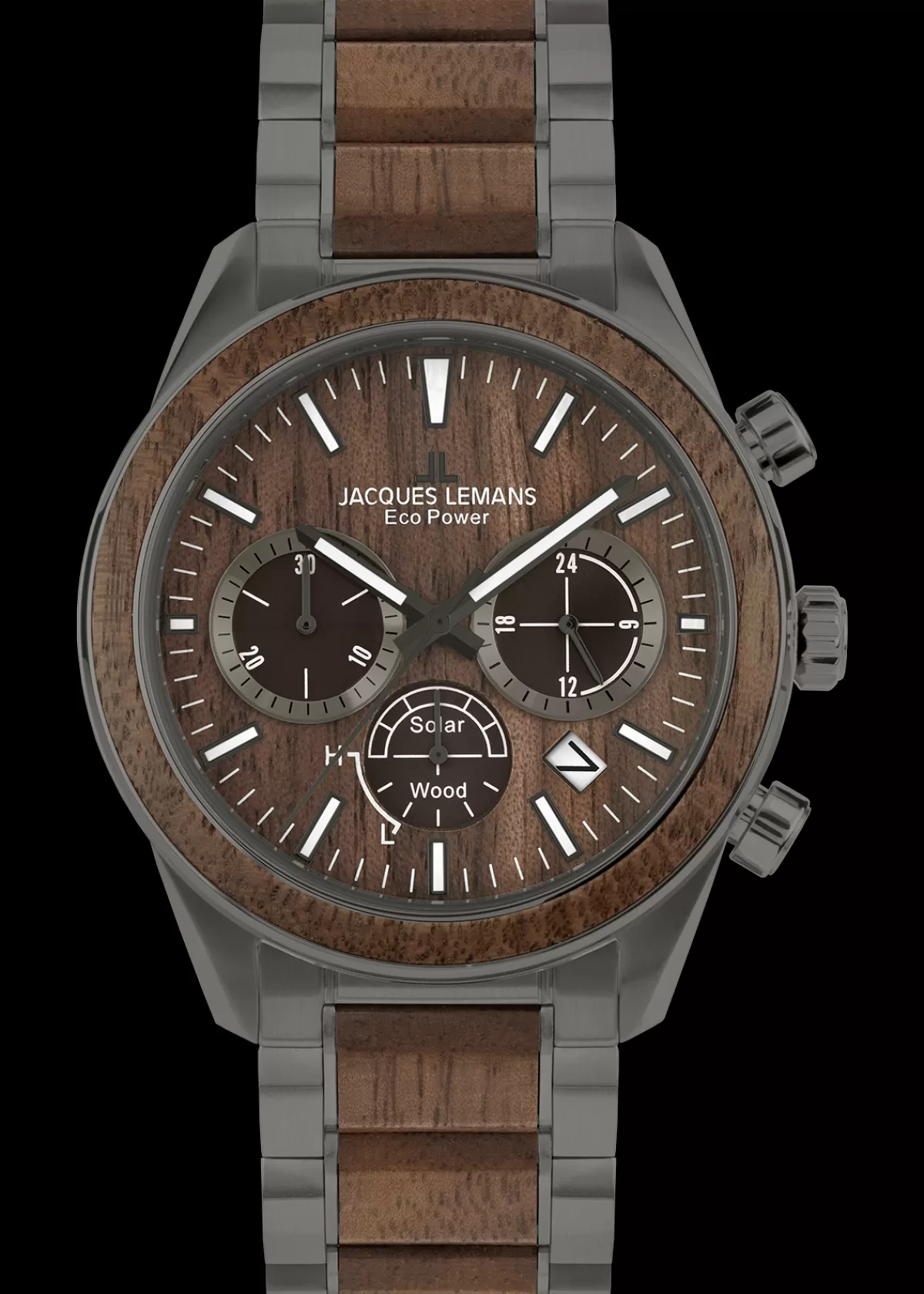 Sale Jacques Lemans Eco Power 1-2115K Herrenuhr Ø 44,0mm