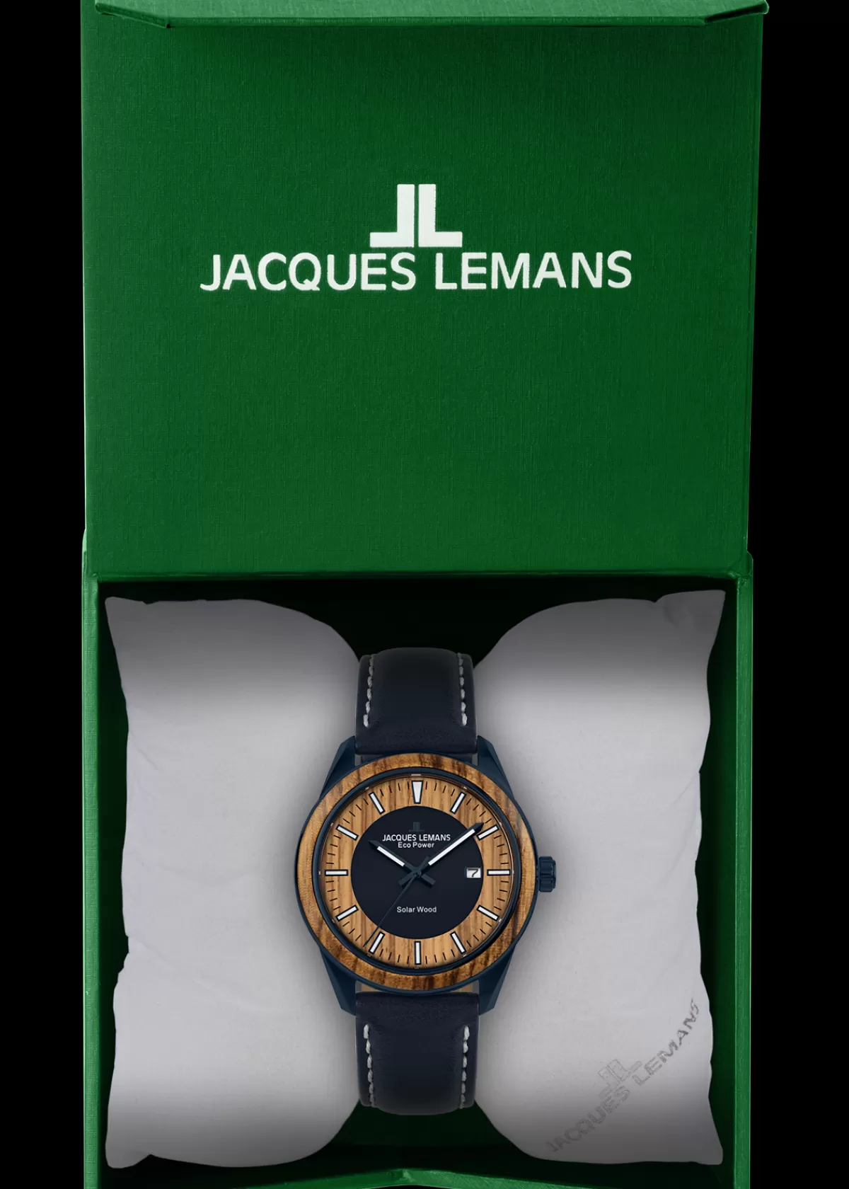 Outlet Jacques Lemans Eco Power 1-2116K Herrenuhr Ø 40,0mm