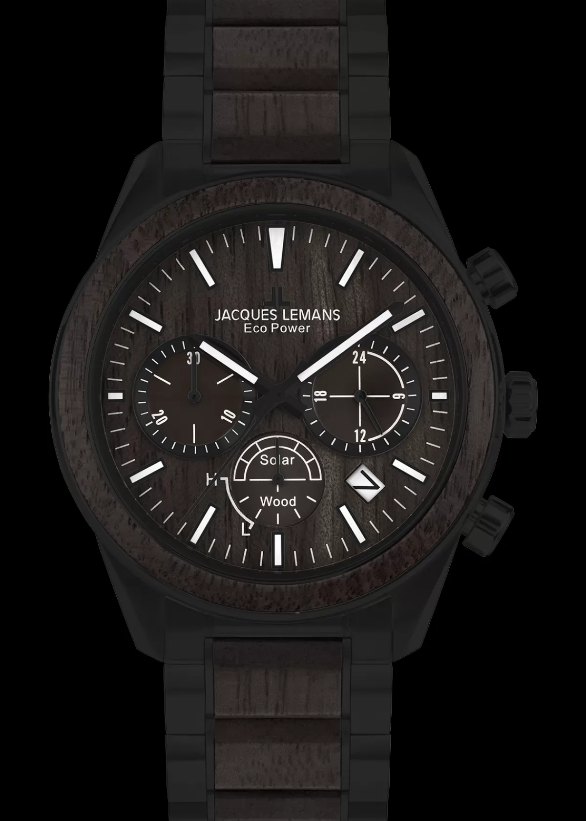 Discount Jacques Lemans Eco Power 1-2115M Herrenuhr Ø 44,0mm