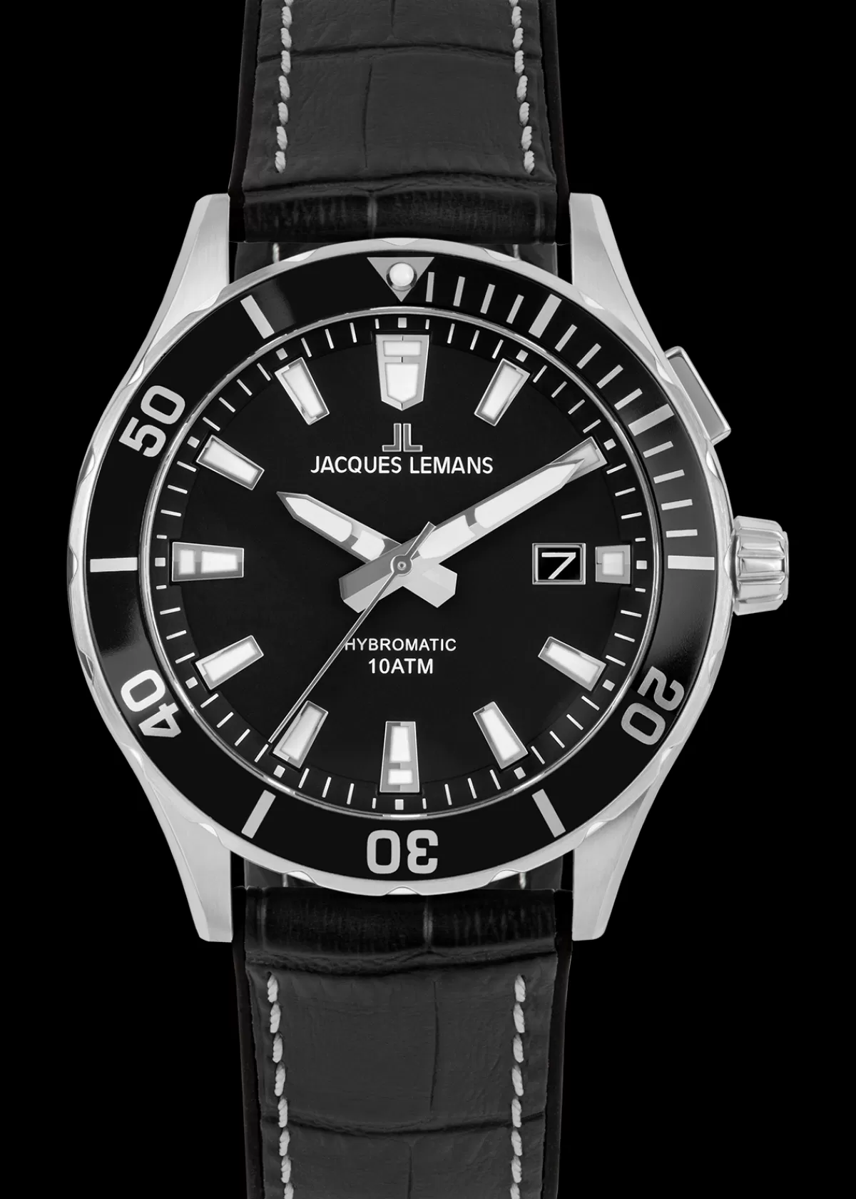 Discount Jacques Lemans Hybromatic 1-2131A Herrenuhr Ø 43,0mm
