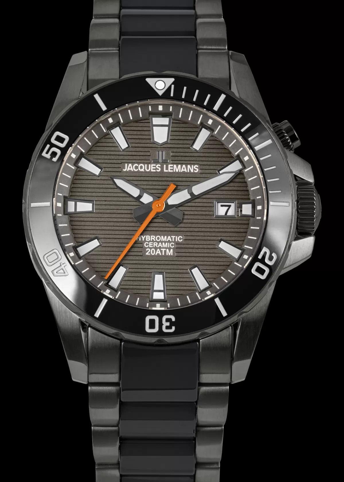 Best Jacques Lemans Hybromatic 1-2222A Herrenuhr Ø 42,0mm