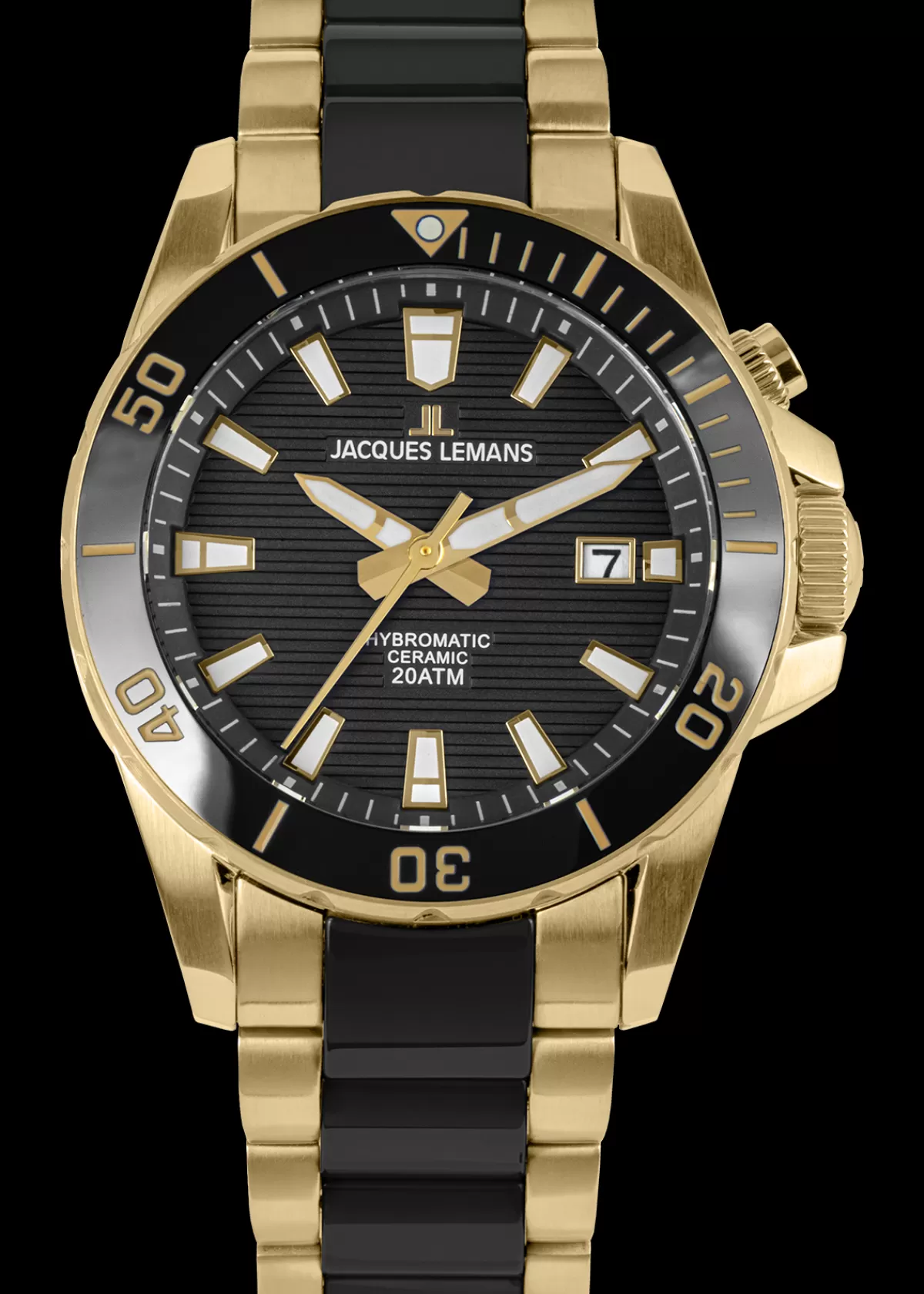 Cheap Jacques Lemans Hybromatic 1-2222D Herrenuhr Ø 42,0mm