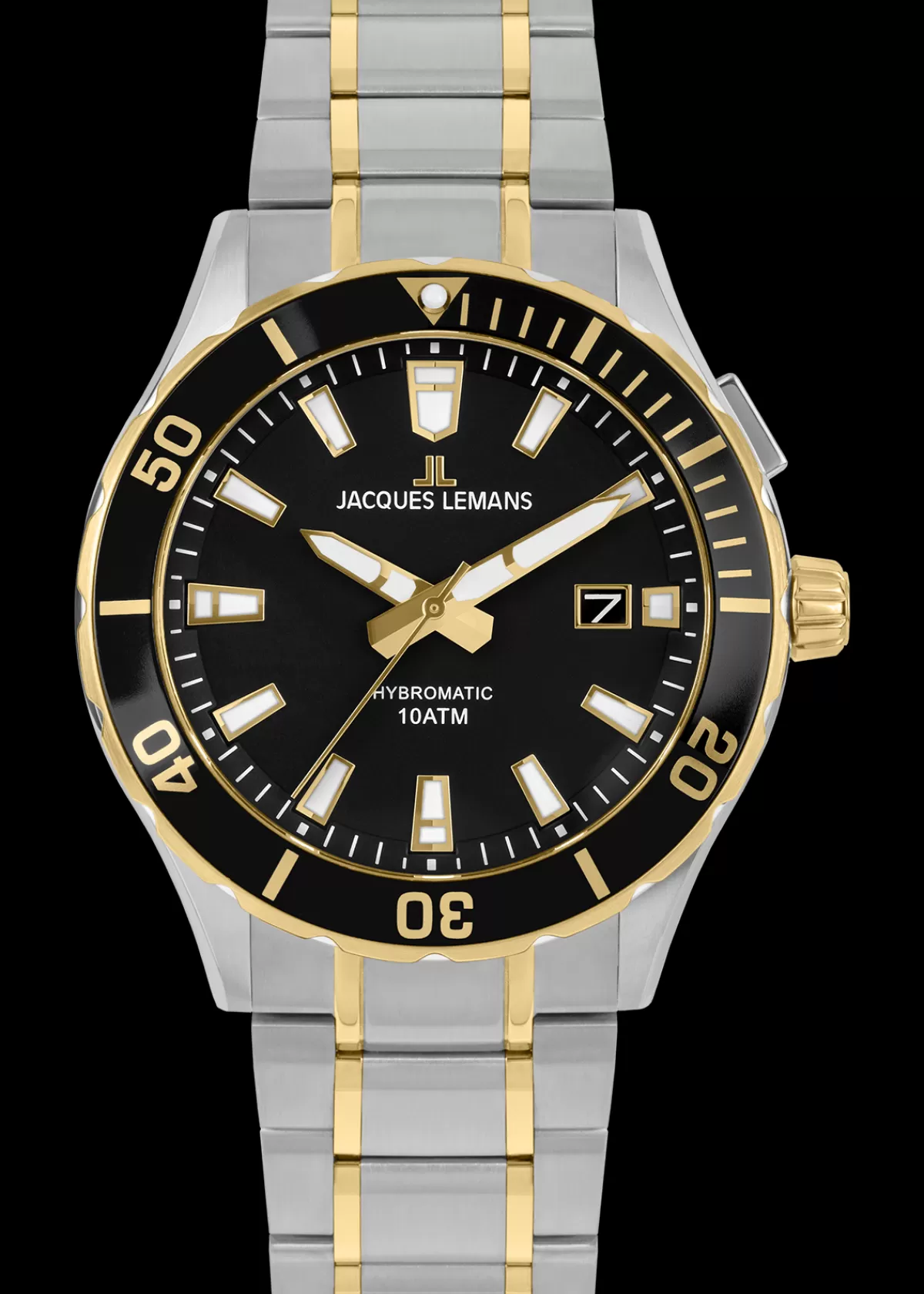 Cheap Jacques Lemans Hybromatic 1-2131F Herrenuhr Ø 43,0mm