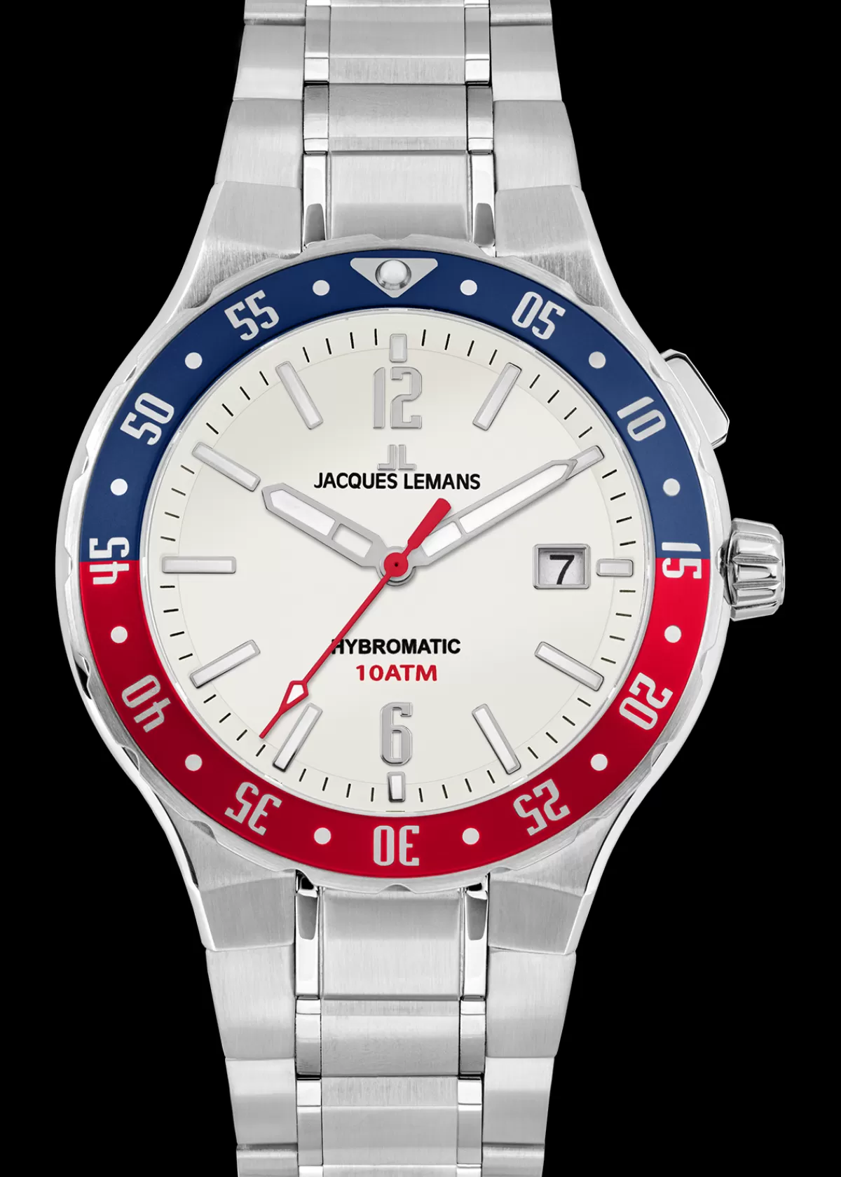 Fashion Jacques Lemans Hybromatic 1-2109G Herrenuhr Ø 42,0mm