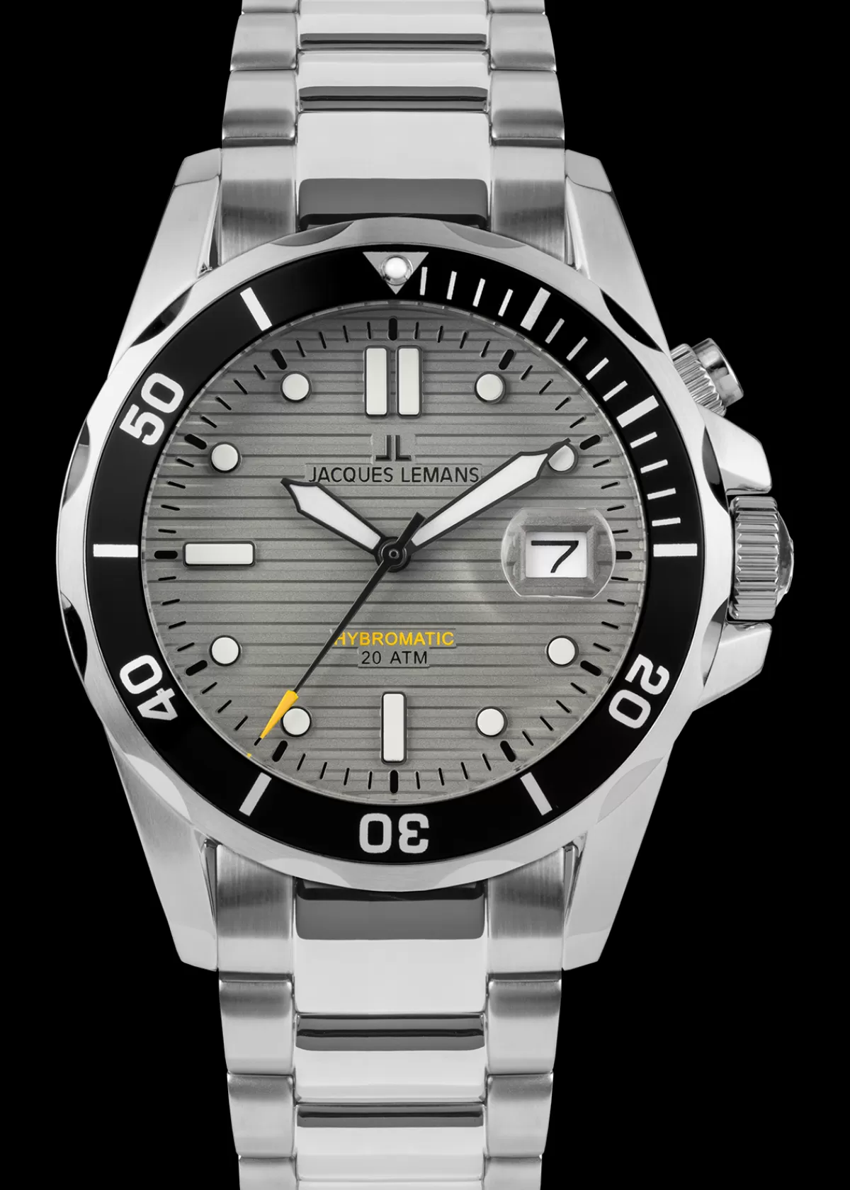 Flash Sale Jacques Lemans Hybromatic 1-2170H Herrenuhr Ø 41,0mm