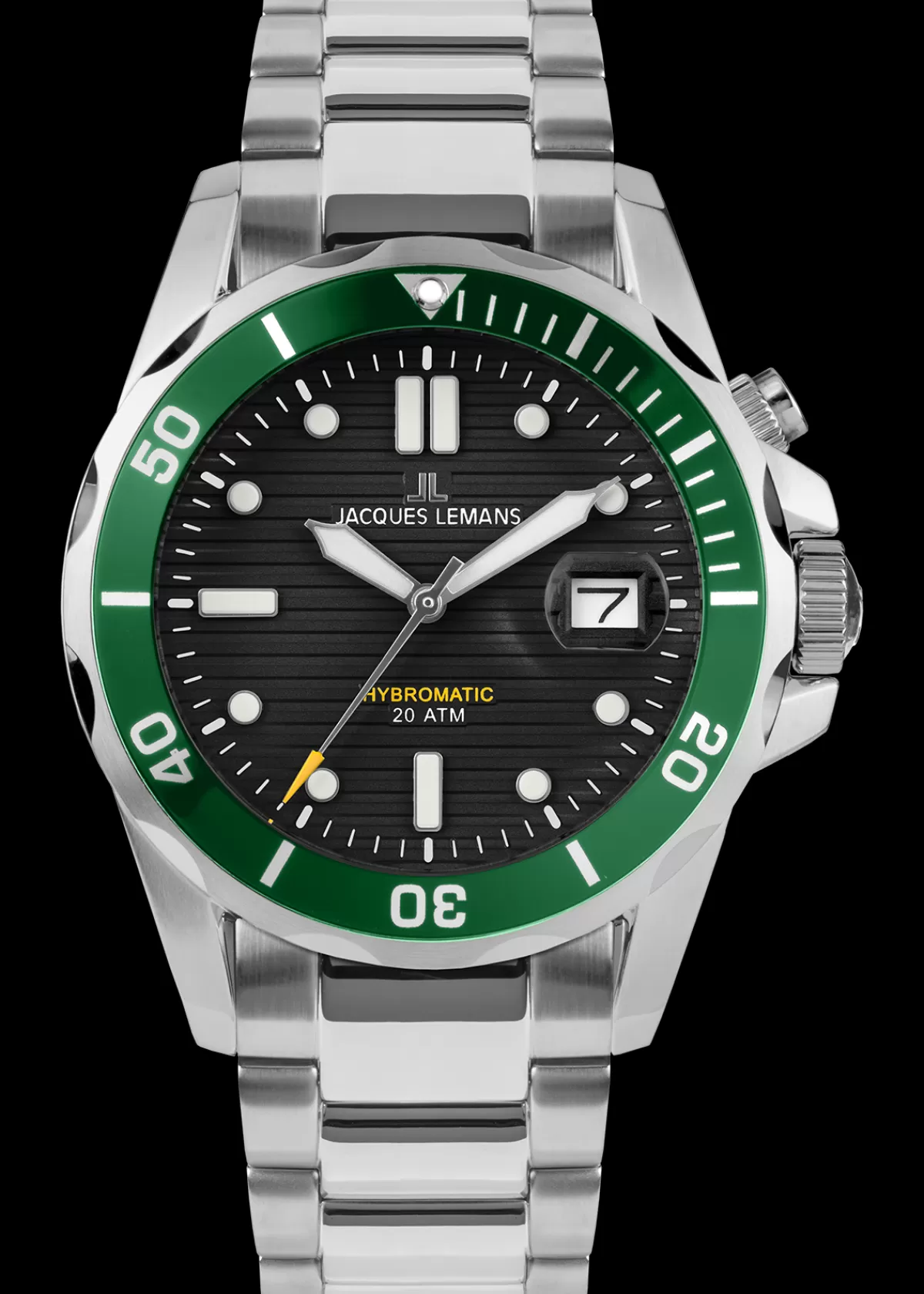 Outlet Jacques Lemans Hybromatic 1-2170K Herrenuhr Ø 41,0mm