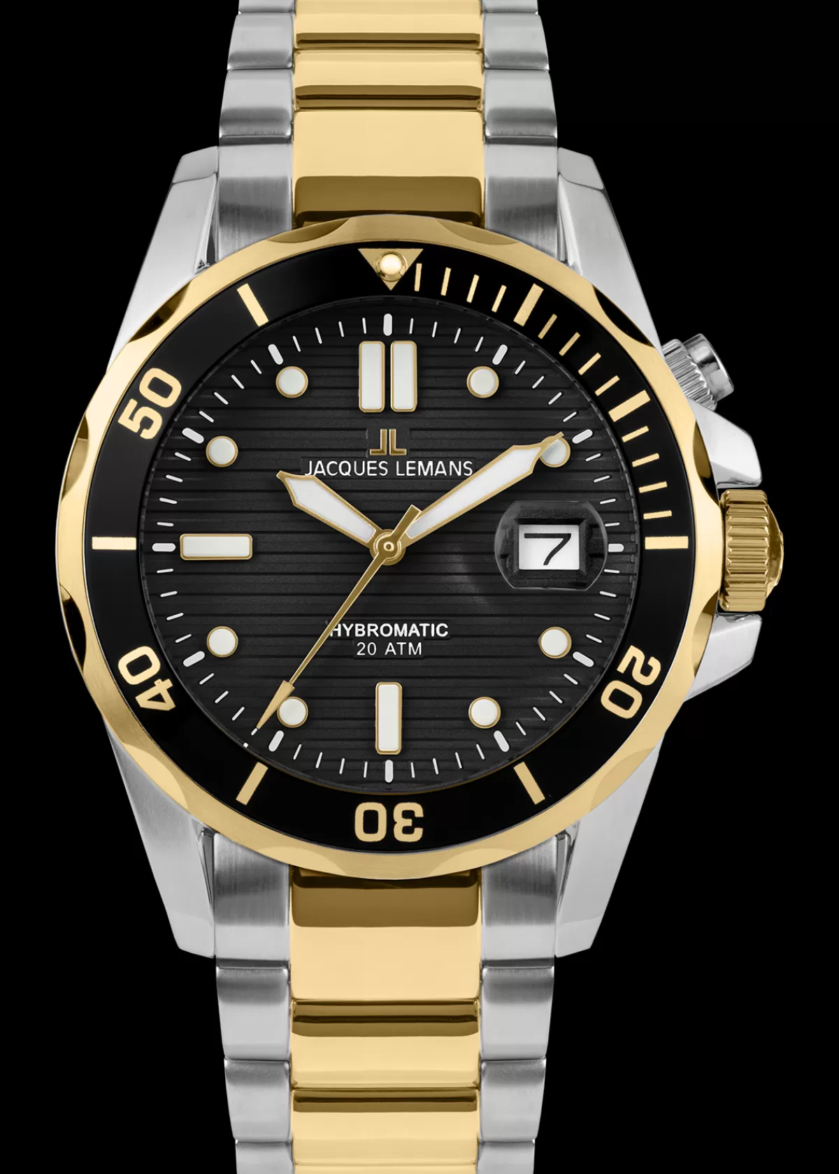 Clearance Jacques Lemans Hybromatic 1-2170L Herrenuhr Ø 41,0mm