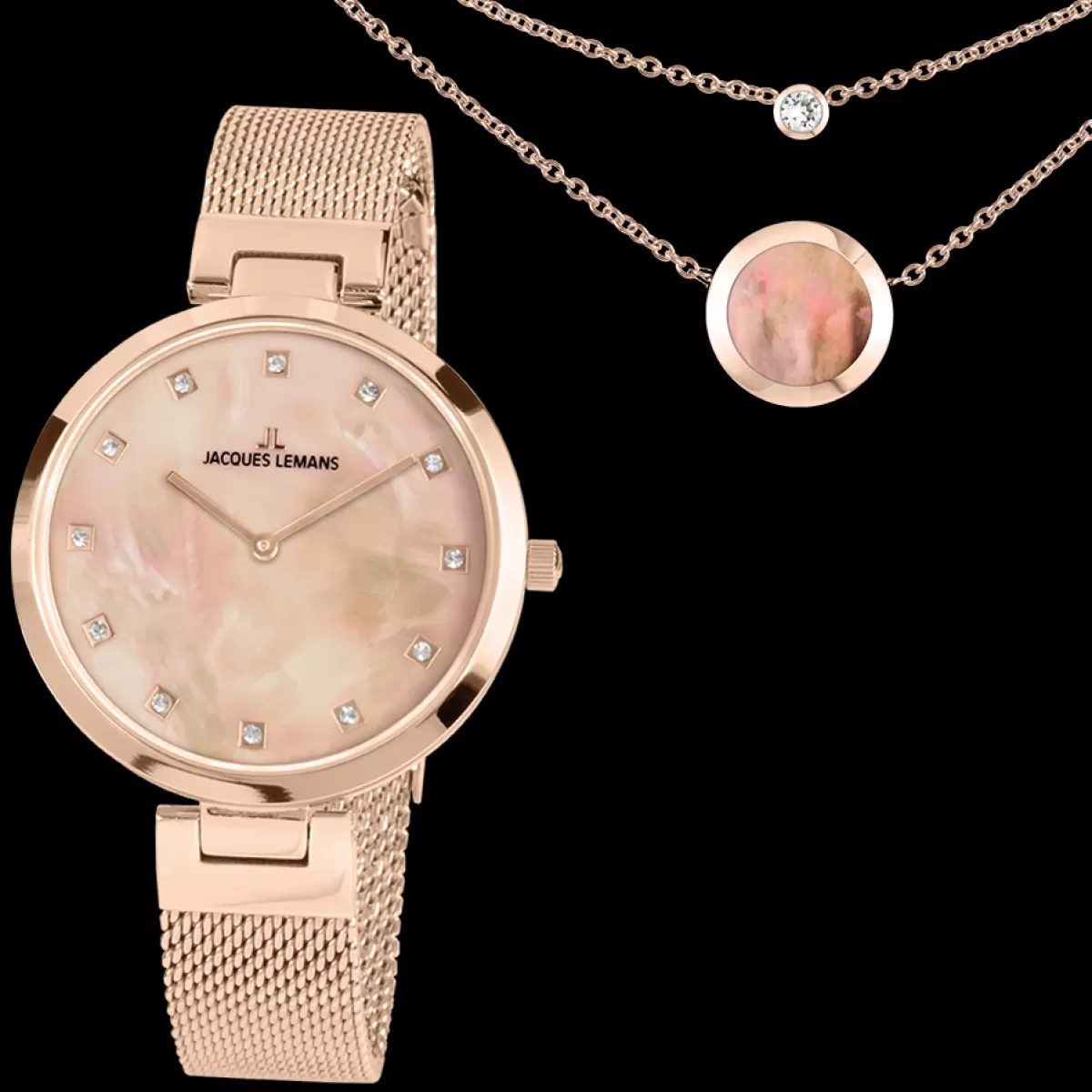 Cheap Jacques Lemans Jewellery Set