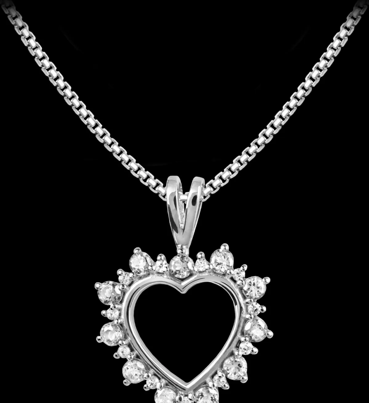 Best Sale Jacques Lemans Kette Sterlingsilber mit White Topaz
