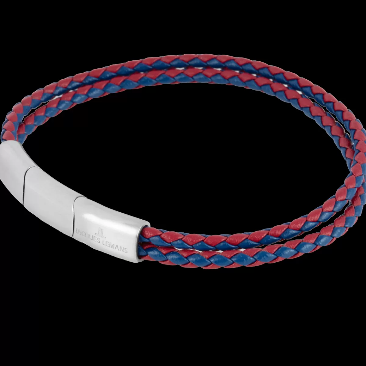 Store Jacques Lemans Lederarmband