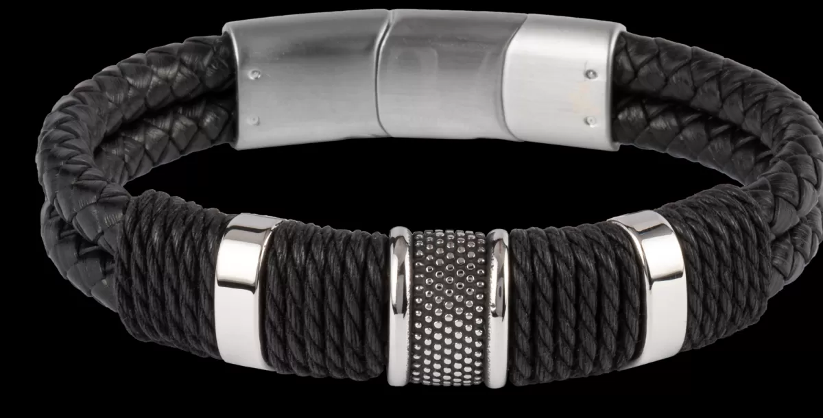 Online Jacques Lemans Lederarmband