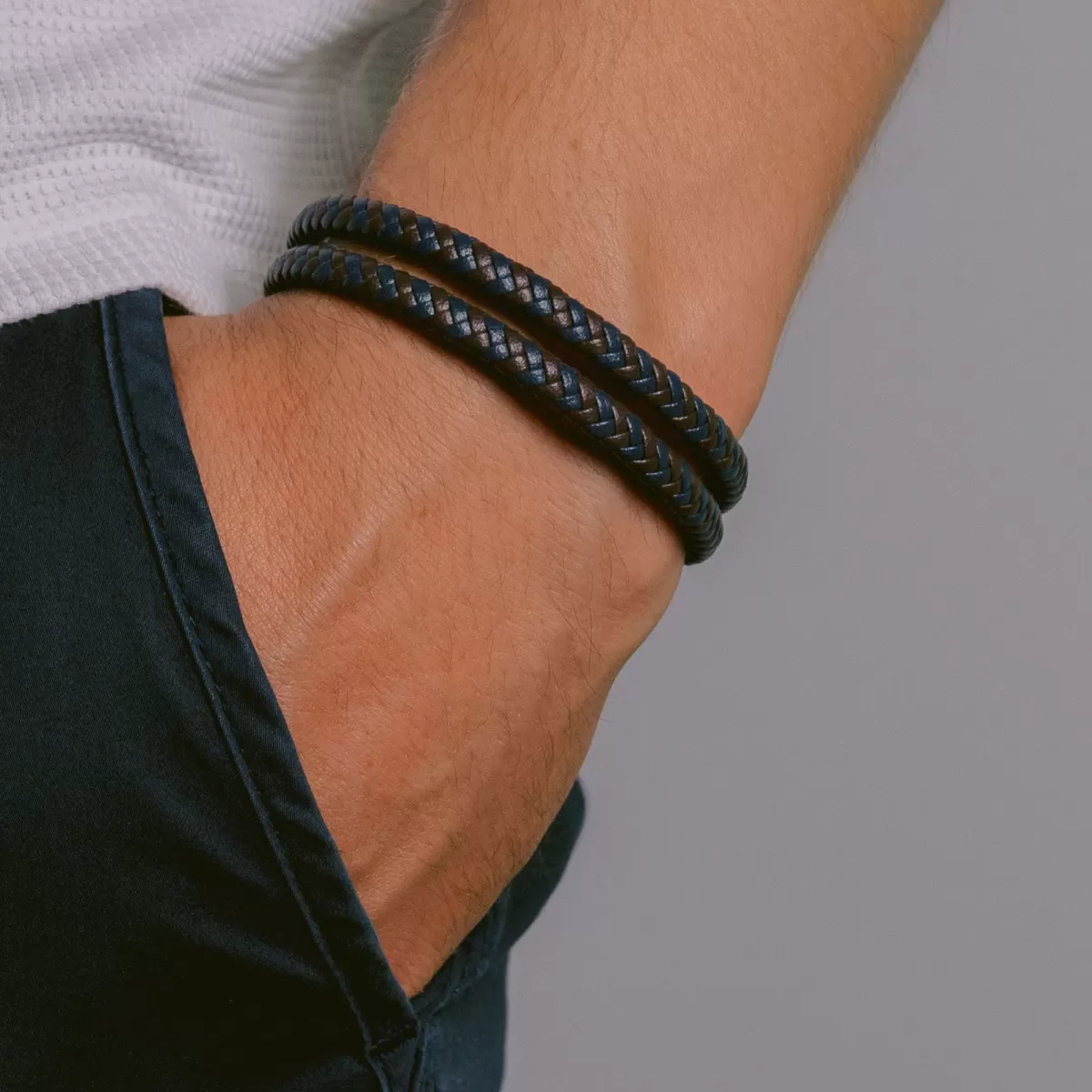 Discount Jacques Lemans Lederarmband