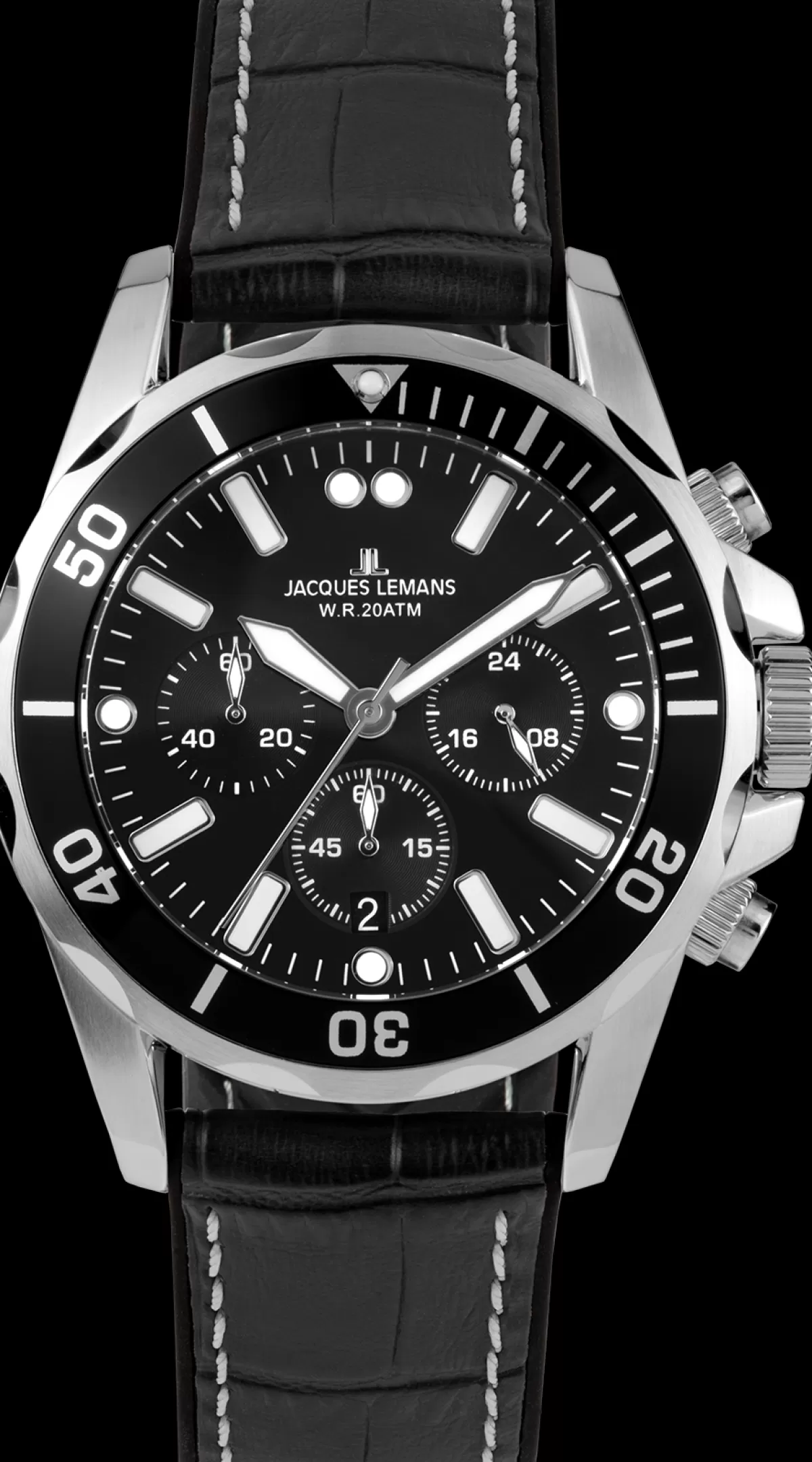 Best Jacques Lemans Liverpool 1-2091A Herrenuhr Ø 44,0mm