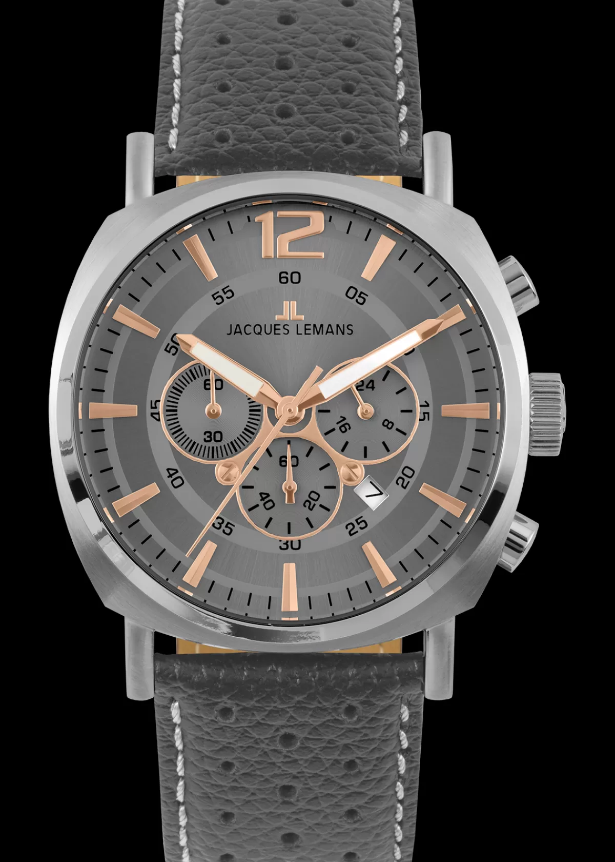 New Jacques Lemans Lugano 1-1645L Herrenuhr Ø 46,0mm