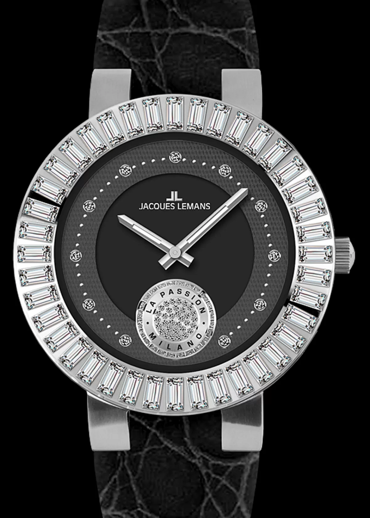 Hot Jacques Lemans Milano 1-1683A Damenuhr Ø 40,0mm