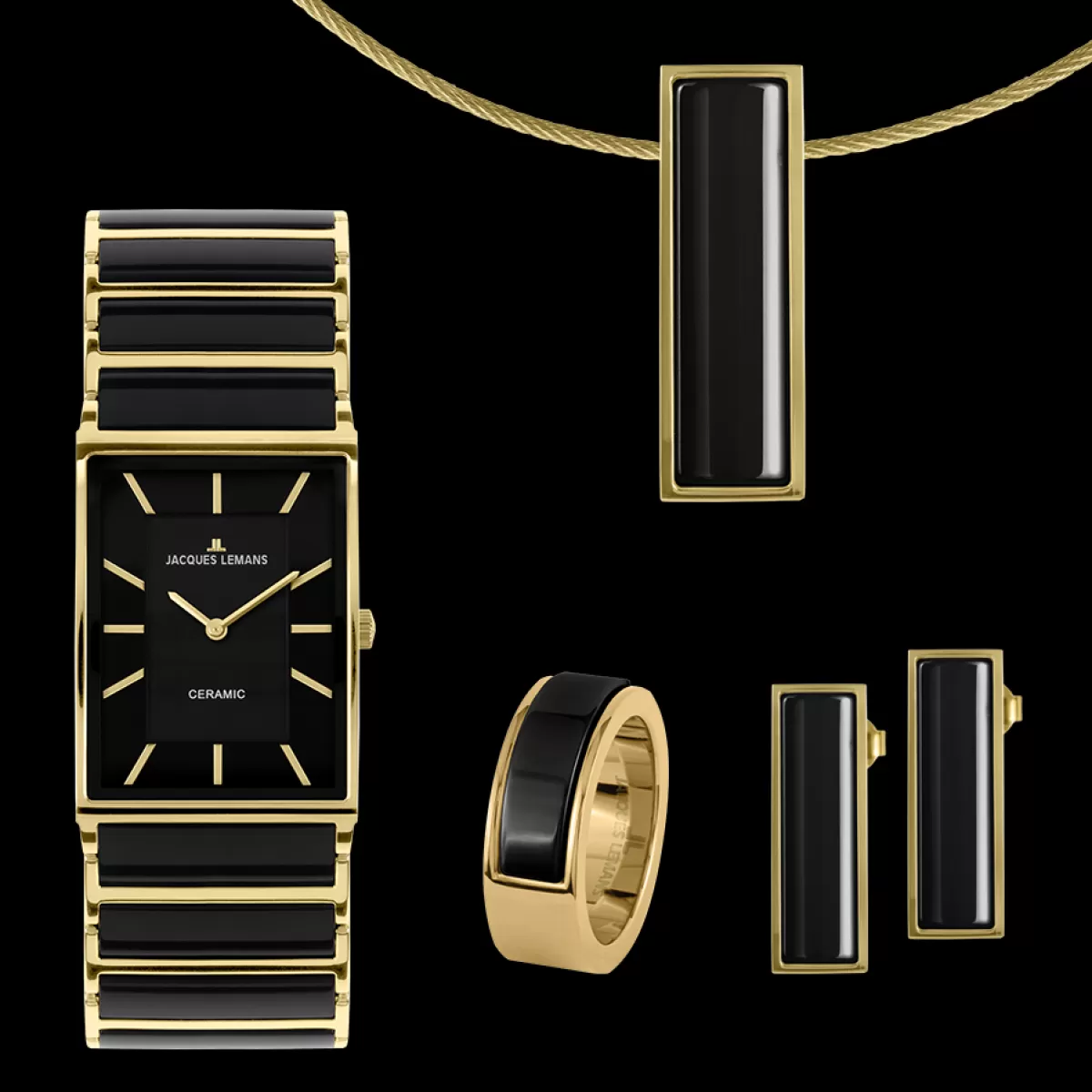New Jacques Lemans York Set 1-1651D